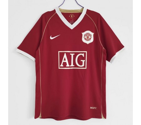 Manchester United 06/07 Home Red Soccer Jersey